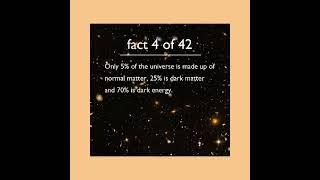 # universe is made up of# facts# series # universe # shorts # astro # knowledge # matter# intersting