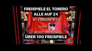 LET`S PLAY El Torero krasse Freispiele 2 EURO  MERKUR MAGIE  CASINO SPIELHALLE NOVOLINE Jackpot