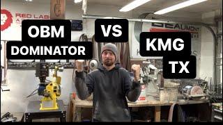 2x72 GRINDER FACE OFF!! The KMG TX vs OBM Dominator!!!