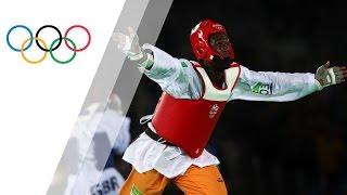 Cisse wins gold in Men's 80kg Taekwondo