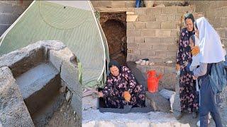 Stairway to the cave: the unique art of a single mother in the design of stairs in the mountain