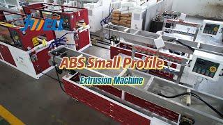 ABS Small Profile Extrusion Machine // Jwell Plastic Extrusion Making Machine