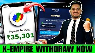 X Empire Airdrop Withdraw NOW | X Empire New Update | X Empire Token Withdrawal Bank Account