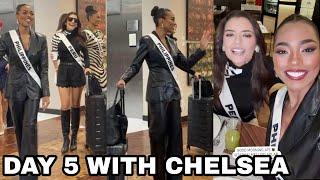 OMG! Chelsea Manalo HEADTURNER in Black Suit DAY 5 MISS UNIVERSE 2024