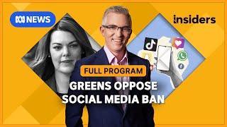 Greens oppose social media ban in busy end to parliamentary year | Insiders | ABC News