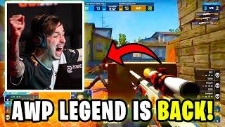 THE AWP FLICK LEGEND IS BACK! | KennyS back to COMPETITIVE CS!