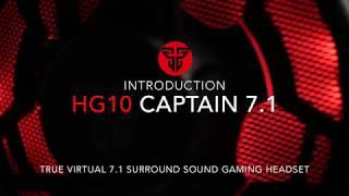 HG10 CAPTAIN 7.1 Virtual Surround Gaming Headset