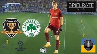 YAKIV KINAREYKIN #12 | SC Dnipro-1 | Official debut | Every action vs Panathinaikos