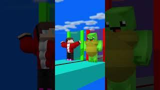 Fat 2 Fit: with Mikey Girl, Mikey Vs JJ #minecraft #minecraftanimation