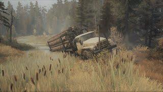 Spintires: MudRunner - Карта в "Российской глубинке 1" (Часть первая)