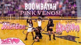 [KPOP IN SCHOOL]  Illusion, BOOMBAYAH, Attention, and Pink Venom | Homecoming Pep Rally | 26EVO