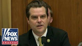 Matt Gaetz GRILLS Merrick Garland: You're 'blissfully ignorant'