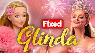 I FIXED NEW UGLY ARIANA GRANDE DOLL / GLINDA / WICKED 2024 / Doll Repaint by Poppen Atelier