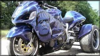 Frankenstein Trikes: Turbo Hayabusa Trike