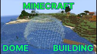 Minecraft Dome House Ideas | Minecraft Dome House Designs