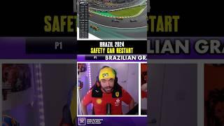 CHAMPIONSHIP Defining Safety Car Restart!   - 2024 Sao Paulo Grand Prix