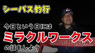 【シーバス】ミラクルワークスだけで釣りをしてきた話【追悼釣行】