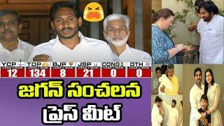 జగన్ సంచలన ప్రెస్ మీట్  | YS Jagan First Reaction || Jai Swaraajya Tv