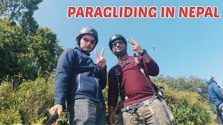 First Time Paragliding in Pokhara, Nepal | Vishal sahu vlogs