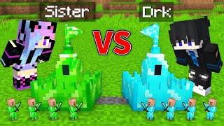 EMERALD vs DIAMOND Kingdom in Minecraft...