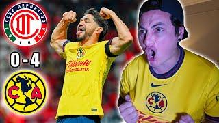 ¡EL BICAMPEÓN A SEMIFINALES! Reacciones Toluca 0-2 Club América