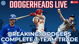 DodgerHeads Live: Dodgers trade Miguel Vargas & prospects for Tommy Edman, Michael Kopech