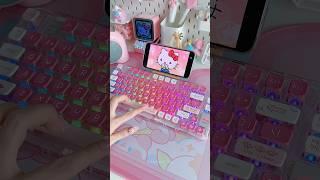 unboxing coolkiller ck75 pink  #kawaii #pink #aesthetic #keyboard #mechanicalkeyboard