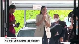 37-årige Paetongtarn Shinawatra overtager premierministerposten i Thailand