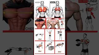 Chest workout at home  | Get muscular chest | #shorts #gym #gymmotivation #gymlife #trending 