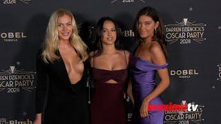 Emily, Natalya Ocon, Lauren Maenner 2024 Darren Dzienciol's Oscar Party Red Carpet Fashion