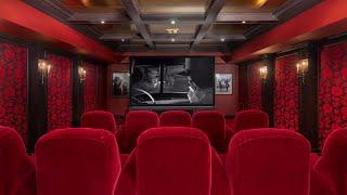 🫧HER Home Is Home Theater Room Tour 🫧Mo Lux Home Decor #restock #theater #theatre