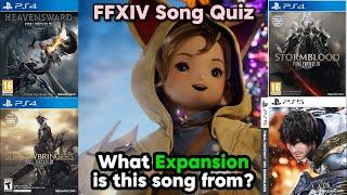 Final Fantasy 14 Song Quiz (Guess the Expansion)