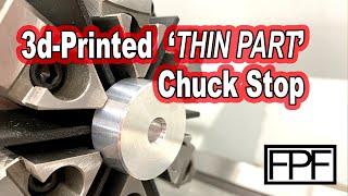 3D Printed 6-Jaw Lathe Chuck Stop Spider