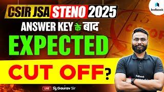 CSIR CRRI JSA EXPECTED CUT OFF 2025 | CSIR JSA CUT OFF 2025? | CSIR STENO CUT OFF 2025? | TESTBOOK