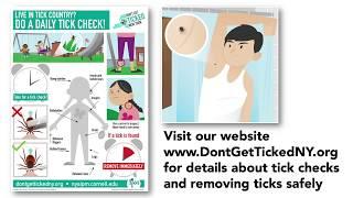 Tick Prevention Tips: 2-Check for Ticks