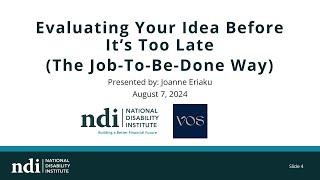 Evaluating Your Idea Before It’s Too Late (The Job-To-Be-Done Way)