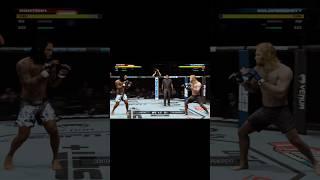 Sore loser rage quits after getting knocked out in My UFC 5 Online #ufc5 #ufc5online #ufc5ranked