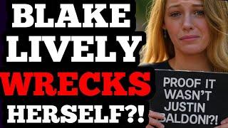 PROOF Blake Lively WRECKED HERSELF, not Justin Baldoni! Ryan Reynolds and Lively STILL BLAMED HIM?!