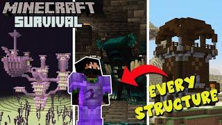 RAIDING all STRUCTURES in Minecraft 1.19 Survival | Episode 42