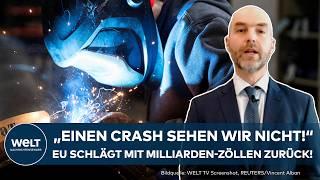 USA: Streit eskaliert! Trump lässt Muskeln spielen – EU schlägt mit Milliarden-Zöllen zurück!