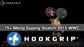 Meng Suping (+75) - 135/140/145 snatches @ 2015 Worlds