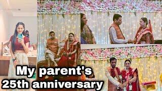 My parent's 25th anniversary | Saanvi singh vlogs