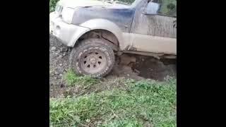 Struggling Zook on Chollerford Step  #jimny4x4 #offroad #suzukijimny4x4