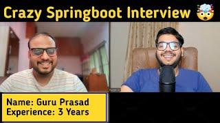 Java Spring Boot 3 Years Interview Experience