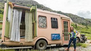 Her DIY $9k Bus Tiny House - Affordable Freedom