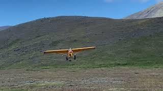 Landing at Sheep Creek, Alaska