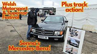 Track action! Welsh Motorsport and Supercar Festival at Pembrey Circuit. With Senna's cars!