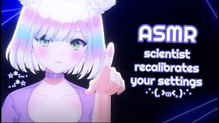 [ASMR] recalibrating you for sleep | typing/buttons/etc.  | roleplay| 3DIO/binaural #asmr