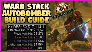 WARD STACK AUTOBOMBER / Antiquarian Static Strike Build Guide [PoE Phrecia]