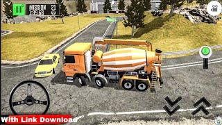 Driving Pro Island Delivery Molen Truck Striped Repair the Road - Android Game0lay